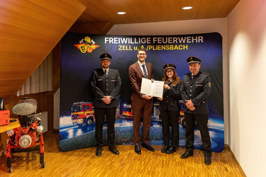 Hauptversammlung der Freiwilligen Feuerwehr Zell unter Aichelberg am 17.01.2026 