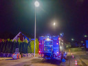 Einsatz - Heißluftballon in Stromleitung am 27.07.2020