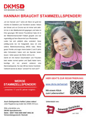 HANNAH BRAUCHT STAMMZELLSPENDER!