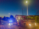 Einsatz - Heißluftballon in Stromleitung am 27.07.2020